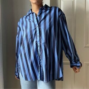 Aerie Striped Button Down